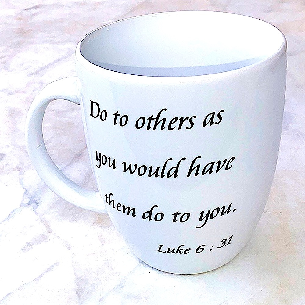 COVENTRY DAILY BLESSINGS MUG CUP LUKE 6 31 NEW DO TO OTHERS